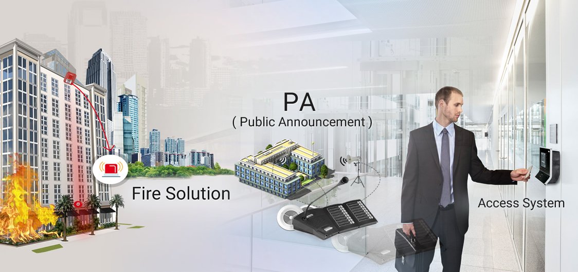 Fire, Access System & PA Solution